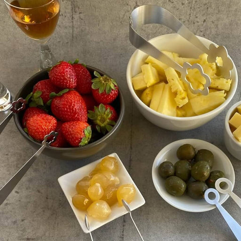 Kaleidoscope serving tongs