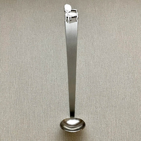 The Cabriole tiny serving ladle