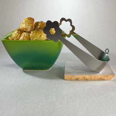 Kaleidoscope serving tongs