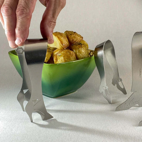 Stepping Out serving tong set