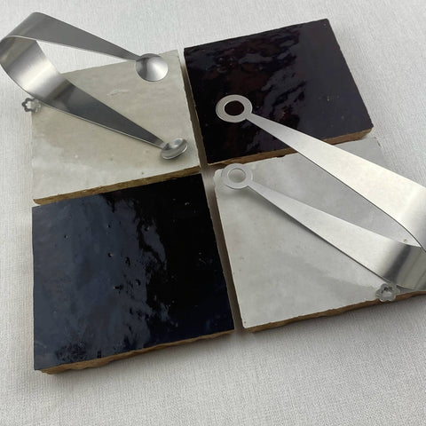 Dome and Circles serving tong set