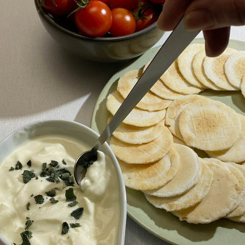 The Cabriole tiny serving ladle