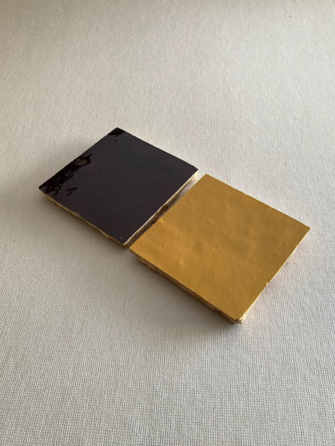 Ceramic bases (set of two mixed colours)