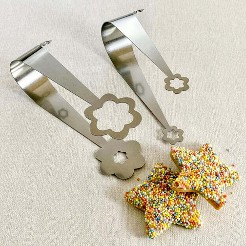 Kaleidoscope serving tongs