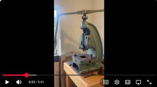 Video series 2, part 2: The fly press