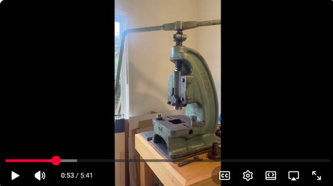 Video series 2, part 2: The fly press