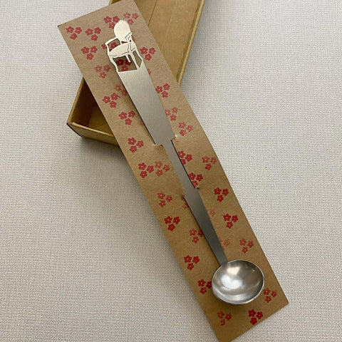 The Cabriole tiny serving ladle