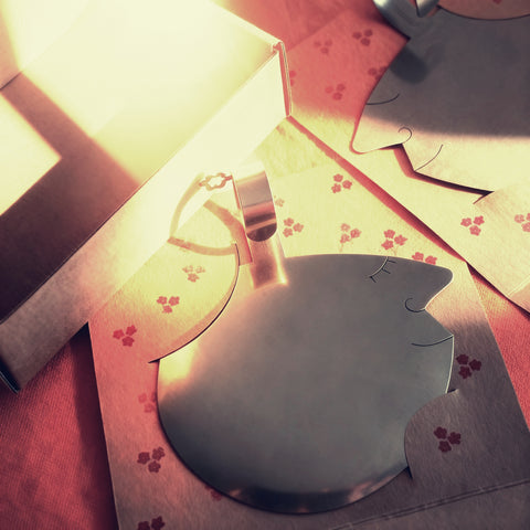 'Those Two' stainless steel salad servers